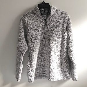 Sherpa Quarter Zip Jacket